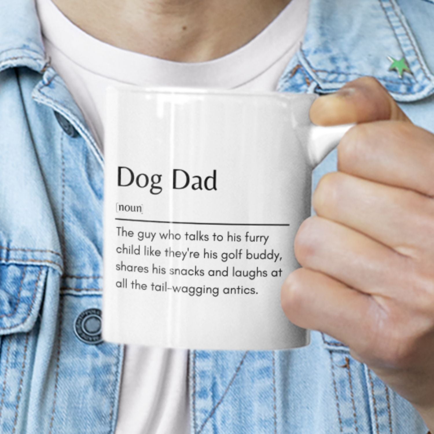 Dog Dad -Golf Mug Definition -11oz White Mug - Sweetie