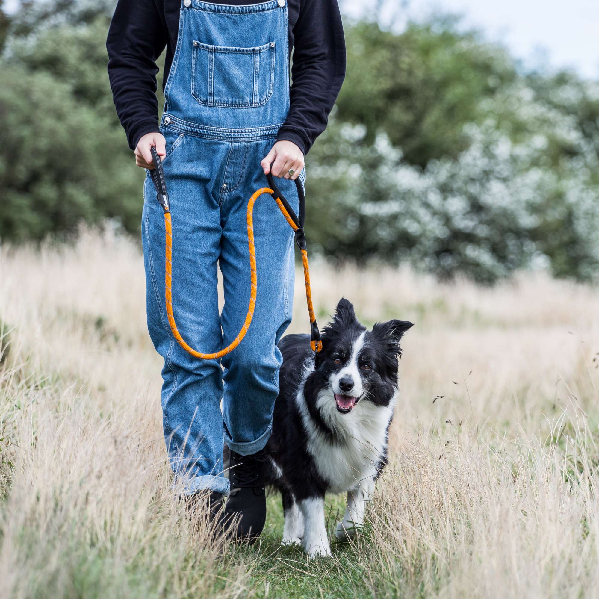 Orange Rope Lead - Sweetie