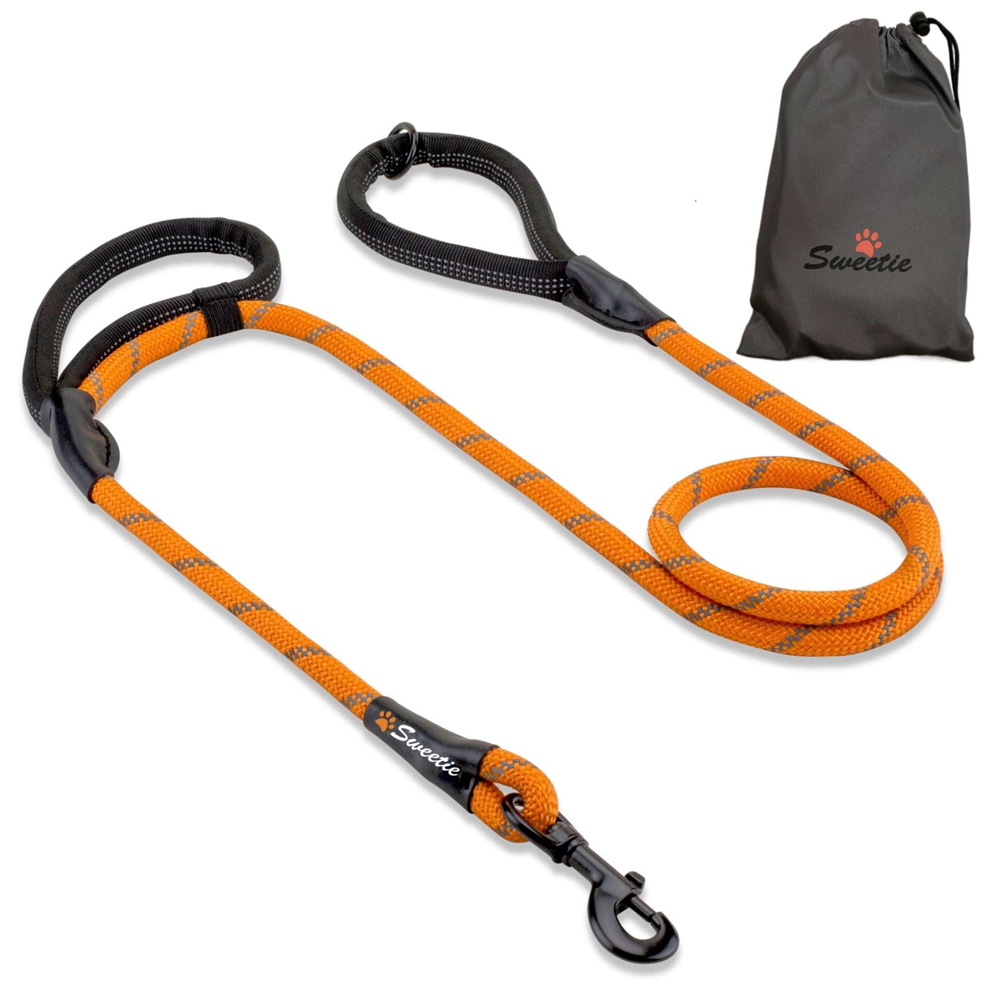 Orange Rope Lead - Sweetie