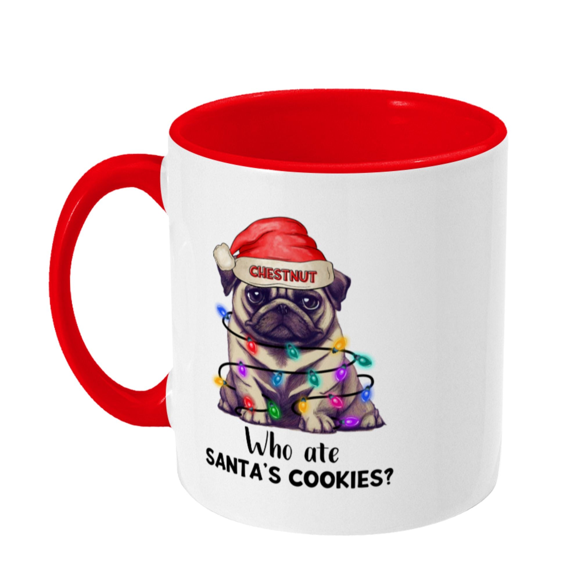 Personalised Christmas Mug SANTA'S COOKIES - Sweetie