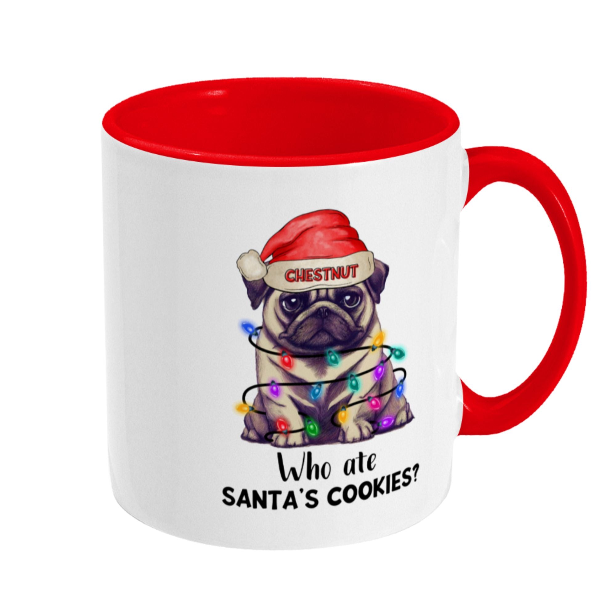 Personalised Christmas Mug SANTA'S COOKIES - Sweetie