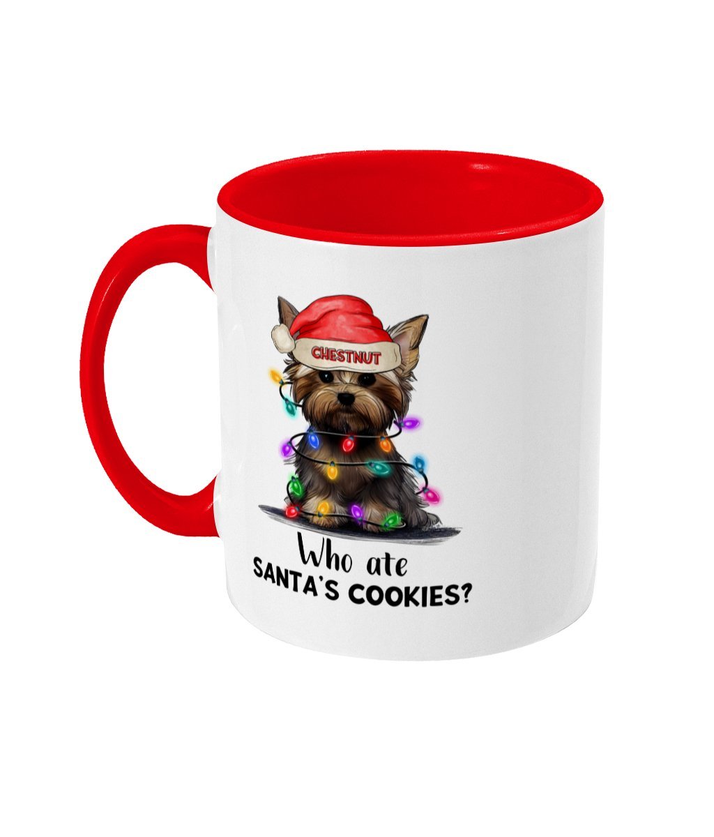 Personalised Christmas Mug SANTA'S COOKIES - Sweetie