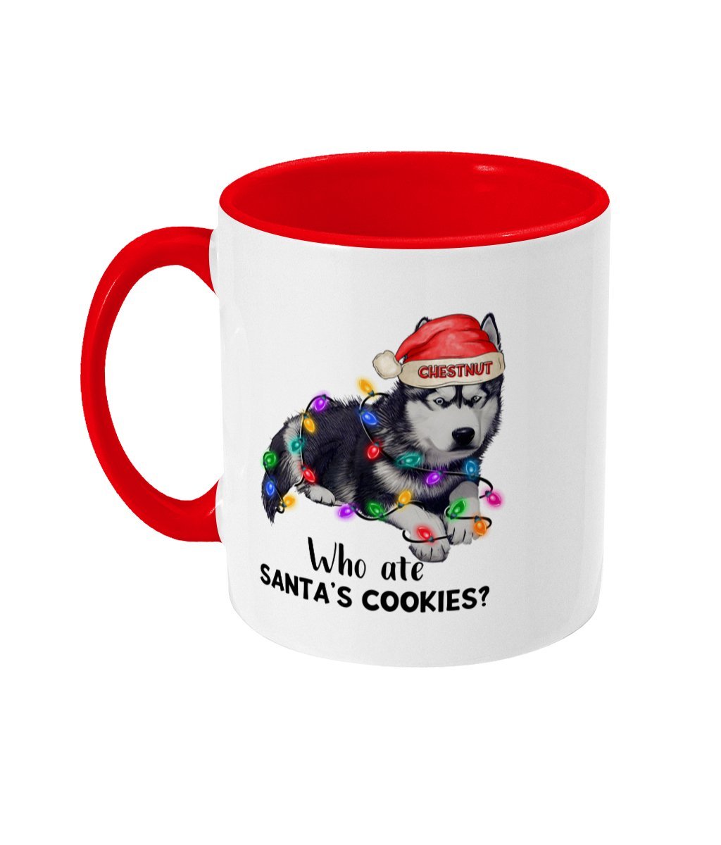 Personalised Christmas Mug SANTA'S COOKIES - Sweetie