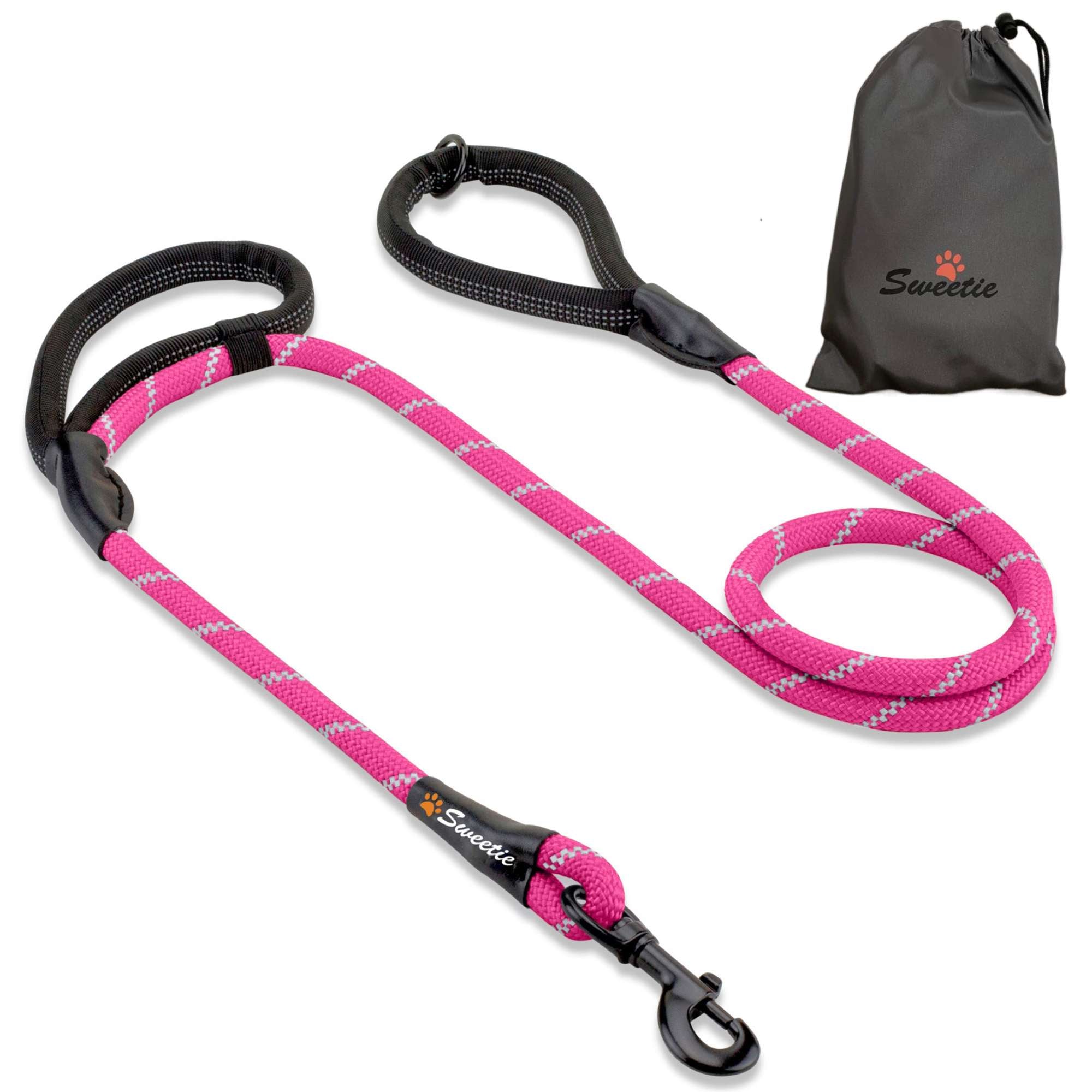 Pink Rope Lead - Sweetie