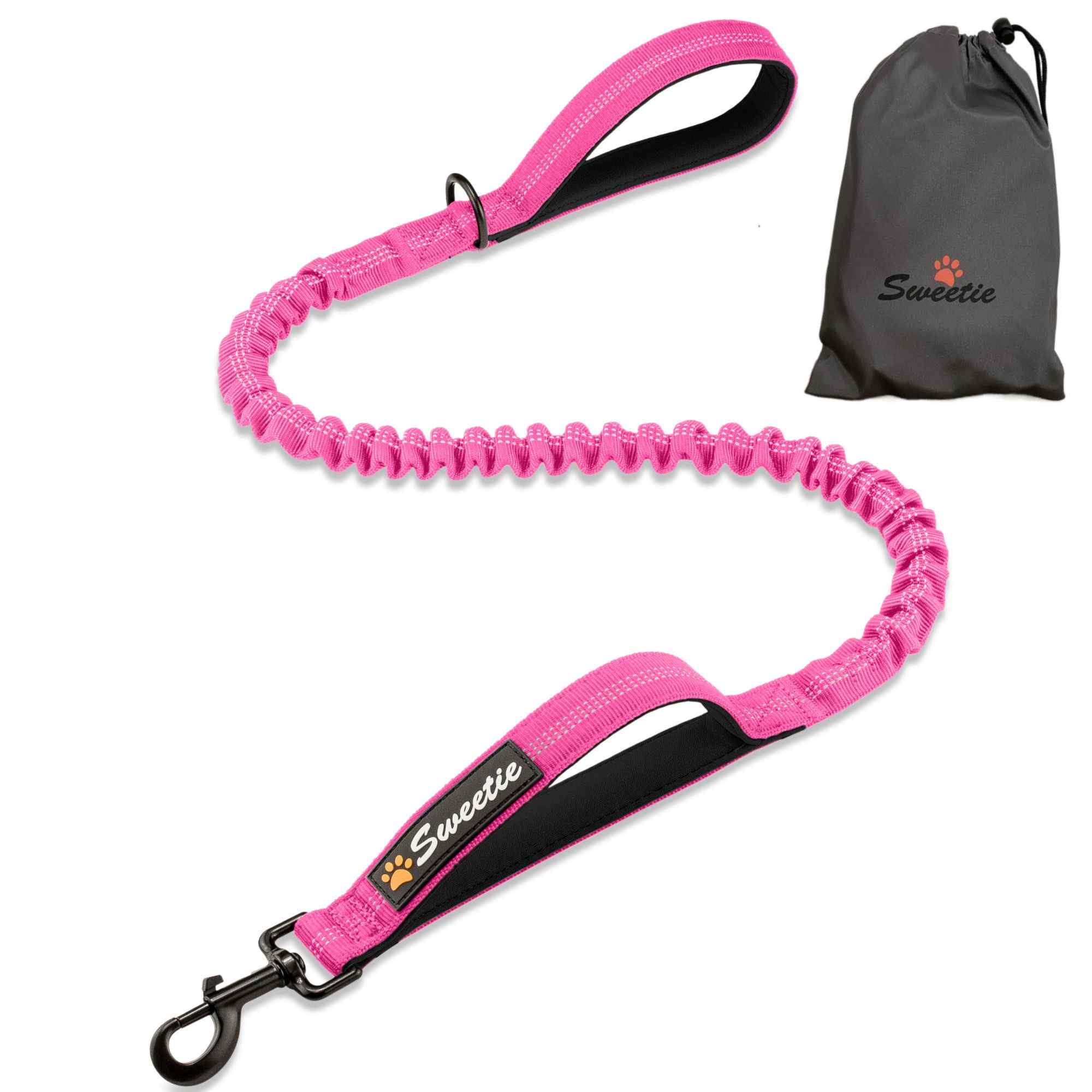 Premium Strong Bungee Lead - Pink - Sweetie