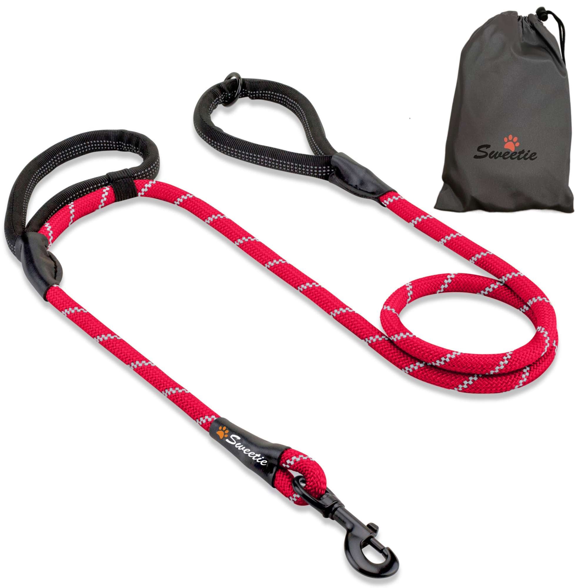 Red Rope Lead - Sweetie